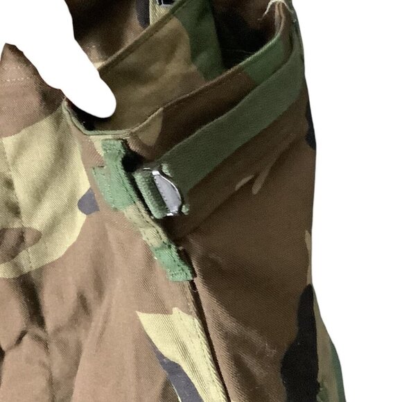 NATO Issued Woodland Camouflage Military Pants XL Long Adjustable Waist Cotton - Picture 6 of 13